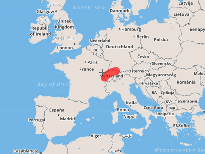 Map: Camping turmoil in Lausanne