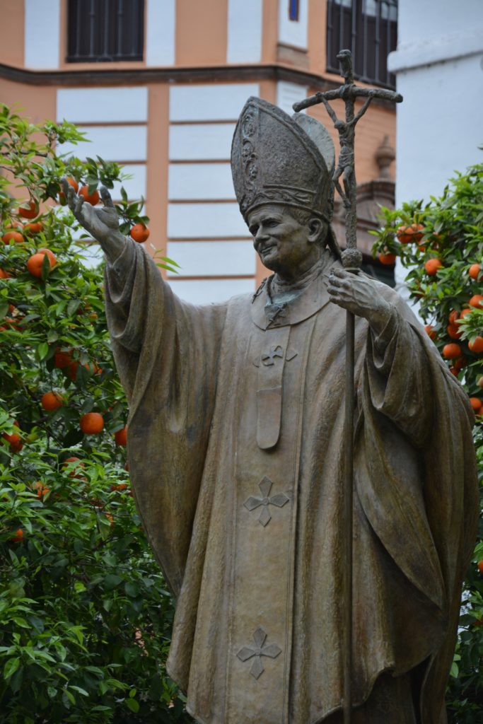 Orange being picked