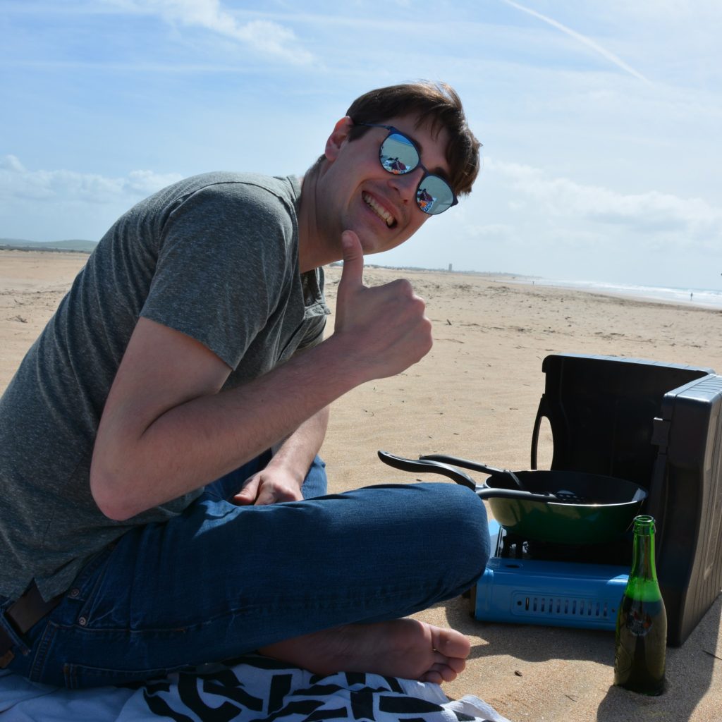 Beach cooking
