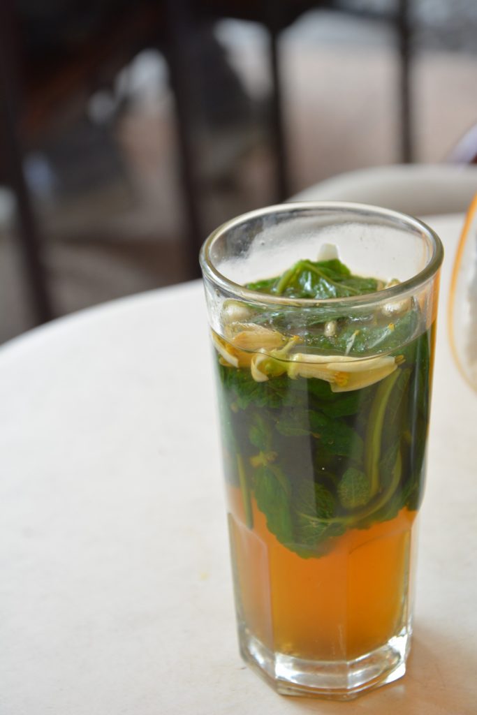 Mint tea