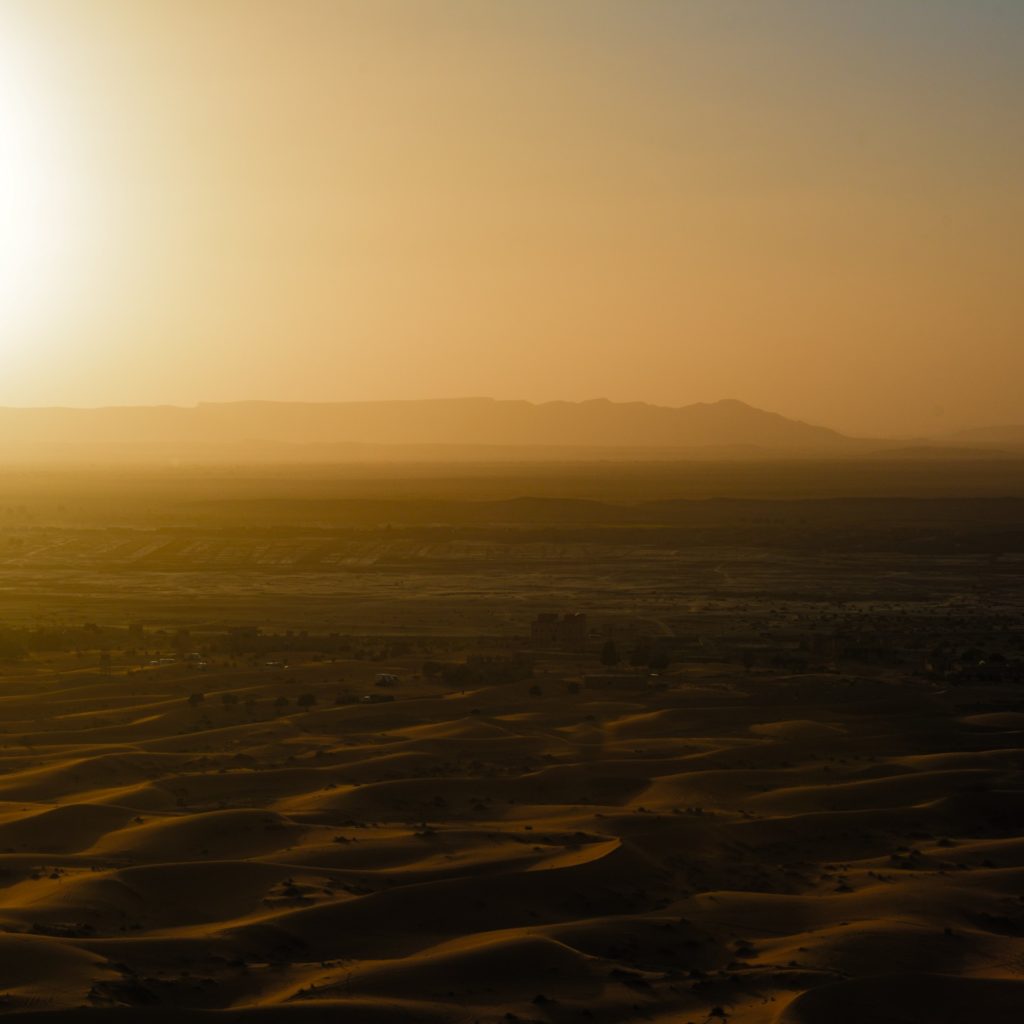 Sunset over the Dunes