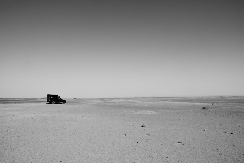 Endless desert