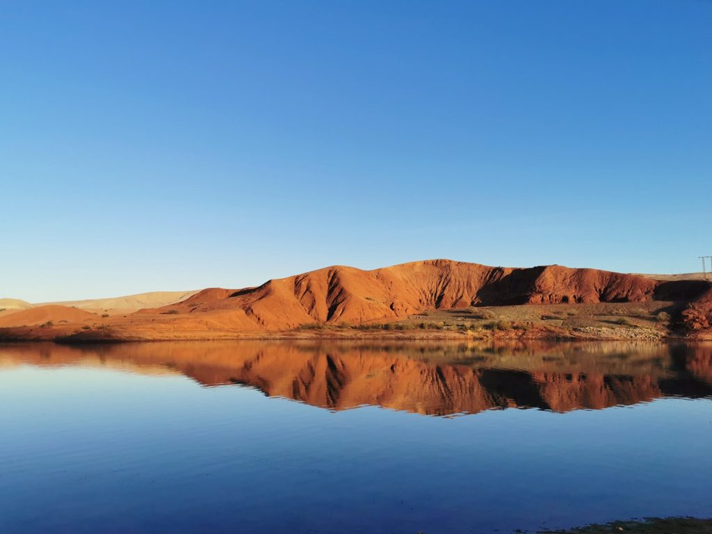 Lake reflections