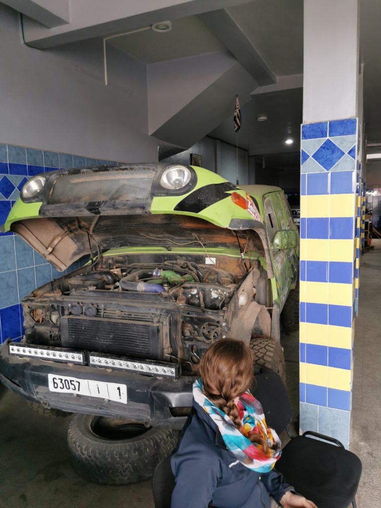 Rally car