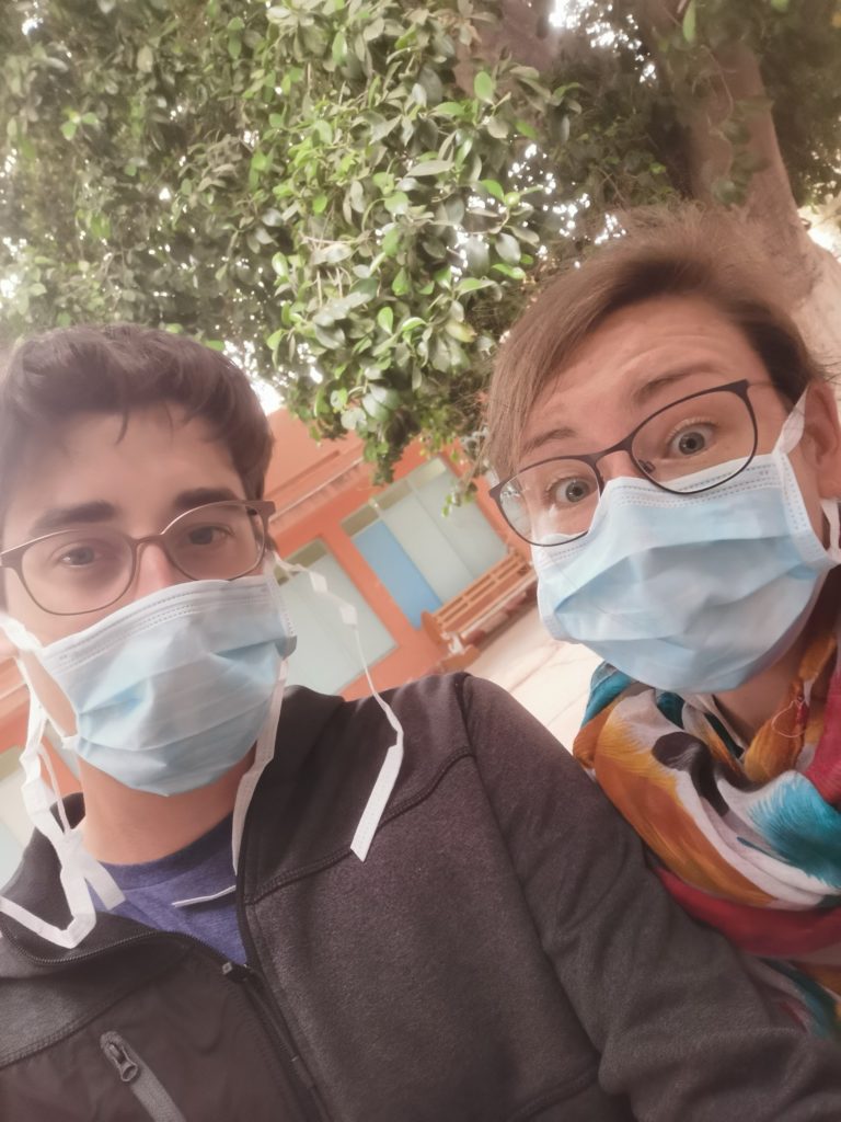 Hospital selfie