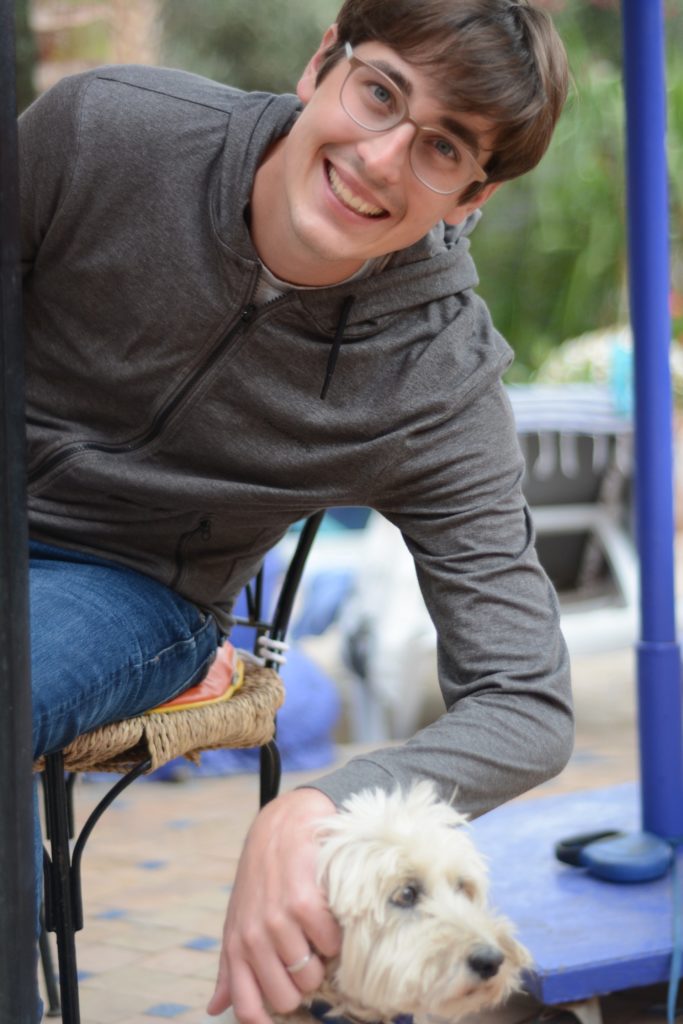 Hanging out with Becky