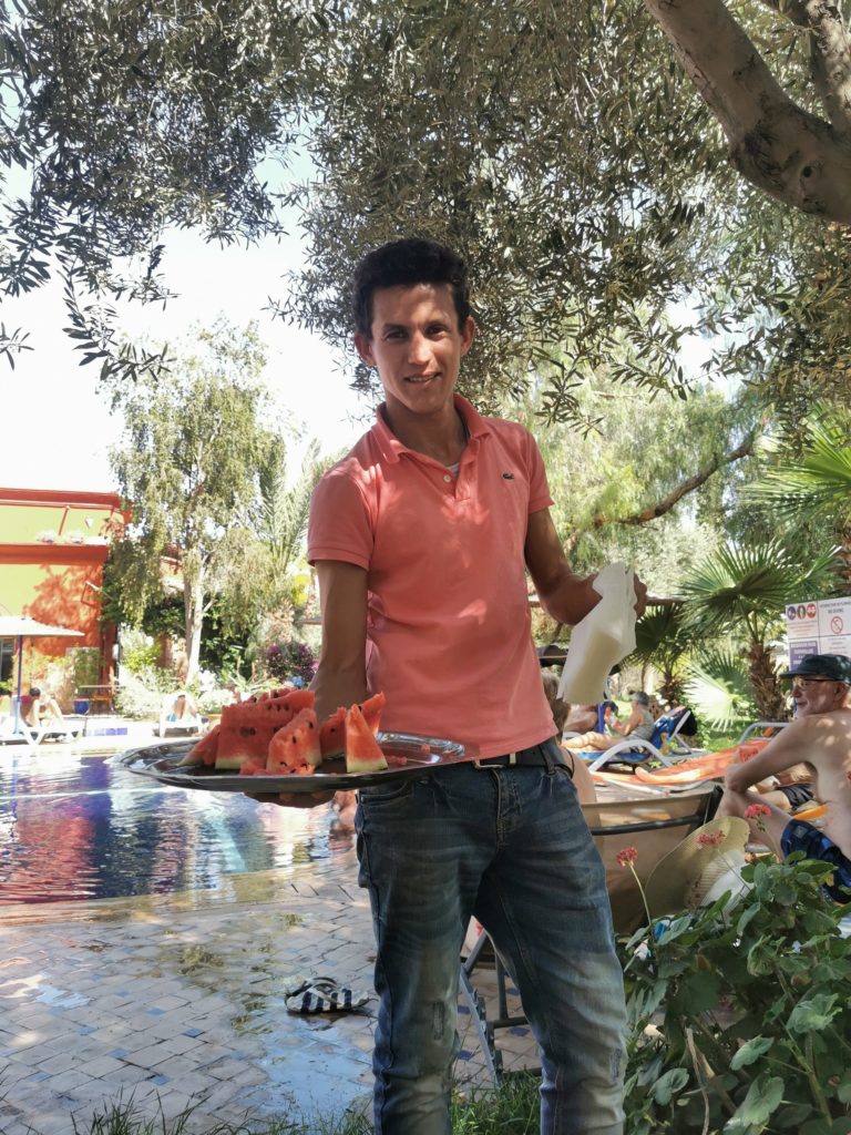 Free watermelon
