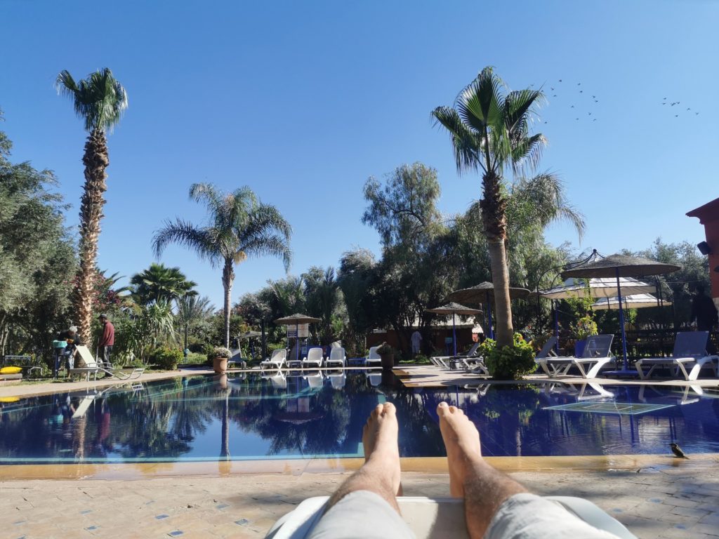 Lounging