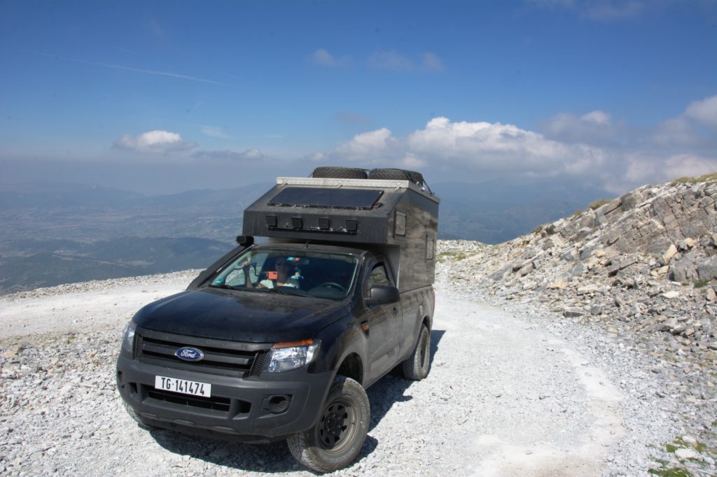 Road to the refuge