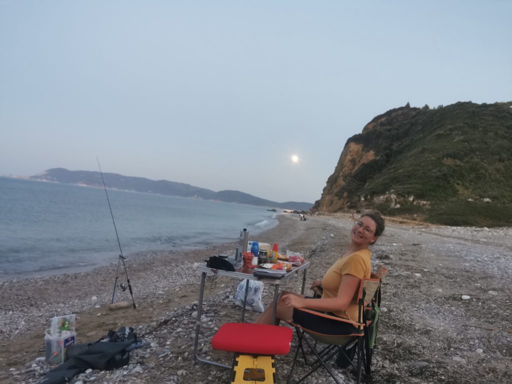 Dinner at the beach