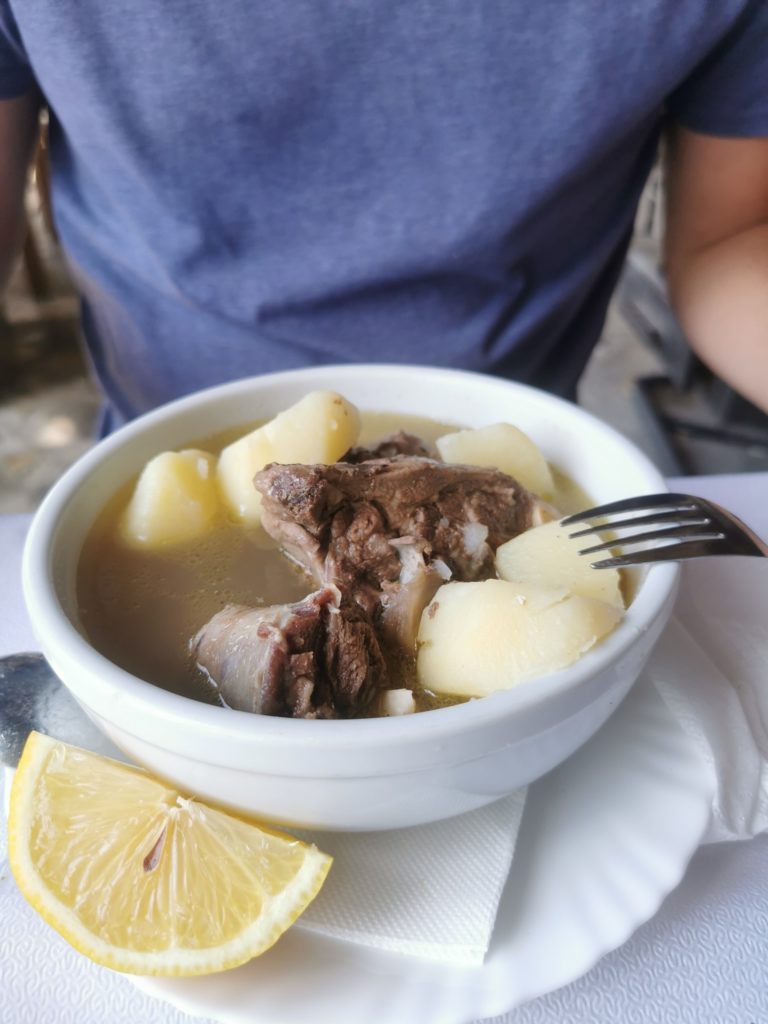Goat soup